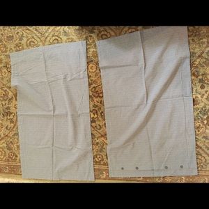 Lauren Ralph Lauren King Shams Gray/white